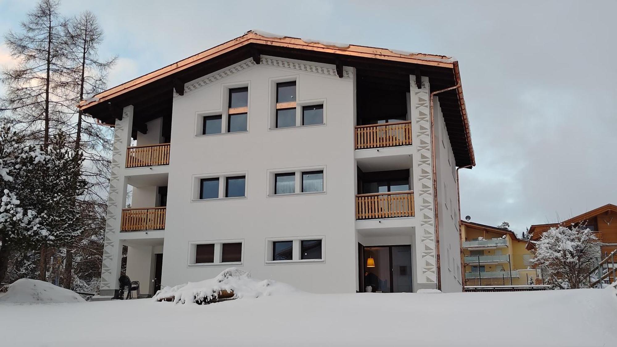 Ferien In Der Region Lenzerheide Apartment Exterior foto